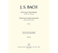Christ Lag In Todesbanden - Bach - BAERENREITER VERLAG - Violin 2 - 976-00860