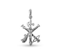 Christ Pendentif Légion en argent sterling 925 de 27 mm. Massif