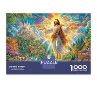 Christ Rédempteur (Brésil) Puzzle 1000 Pièces, Difficile Puzzles pour Adults EnfFourmi, Jeu De Défi Intellectuel 52x38cm/1000pcs