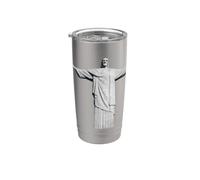 Christ Rédempteur - Cristo Redentor (1931) Gobelet isotherme en acier inoxydable double paroi