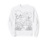 Christ Resurrection - Kids Faith Coloring Bible Story Sweatshirt