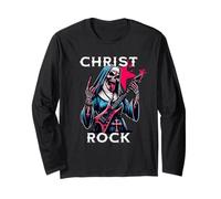 Christ Rock Skeleton Guitar Christian Metal Festival Manche Longue