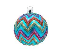 Christborn Boule de Noël 8 cm - Aqua Mat - Zack 3/Ktn
