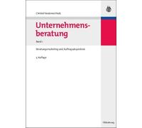 Christel Niedereichhol Unternehmensberatung, Band 1, Unternehmensberatun (Relié)