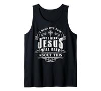 Christian a Dit Que c’est Bon Jésus entendra ça Humour drôle Débardeur