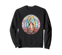 Christian Aesthetic Stuff for Catholic Women Girls Mexican Sweatshirt