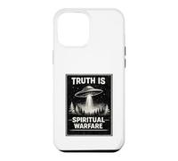Christian Alien Meme Paranormal Prophétie Guerre spirituelle Coque pour iPhone 12 Pro Max