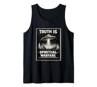 Christian Alien Meme Paranormal Prophétie Guerre spirituelle Débardeur