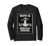 Christian Alien Meme Paranormal Prophétie Guerre spirituelle Manche Longue