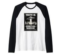 Christian Alien Meme Paranormal Prophétie Guerre spirituelle Manche Raglan