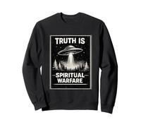 Christian Alien Meme Paranormal Prophétie Guerre spirituelle Sweatshirt