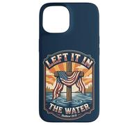 Christian American Baptism Let It in The Water Matthew 28 Coque pour iPhone 15