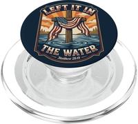 Christian American Baptism Let It in The Water Matthew 28 PopSockets PopGrip pour MagSafe