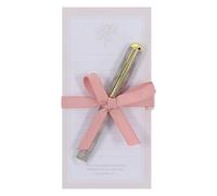 Christian Art Gifts Compact Magnetic Refrigerator Notepad & Ballpoint Pen Set for Women: Everything Beautiful Inspirational Scripture, Lists, Memos, Reminders, 70 Lined Sheets, Pink Floral