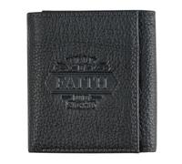 Christian Art Gifts Portefeuille en cuir véritable avec blocage RFID pour homme, design à deux volets, plusieurs emplacements pour cartes de crédit, carte d'identité, Noir/Walk By Faith, Taille unique