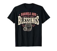 Christian Barrel Racing Jesus Take The Rênes Cadeau T-Shirt