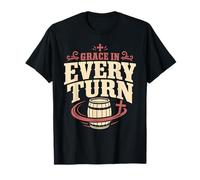 Christian Barrel Racing Jesus Take The Rênes Cadeau T-Shirt