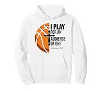 Christian Basketball Scripture 23 God Basketball Bible Verse Sweat à Capuche