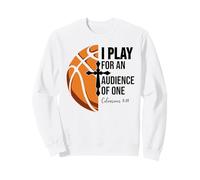 Christian Basketball Scripture 23 God Basketball Bible Verse Sweatshirt