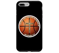 Christian Basketball Verse de la Bible Citation Philippiens 4:13 Coque pour iPhone 7 Plus/8 Plus