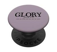 Christian Bible Verse Collection, Glory Isaiah PopSockets PopGrip Adhésif