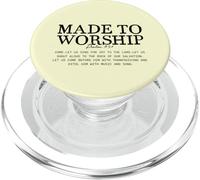 Christian Bible Verse Collection, Made for Worship PopSockets PopGrip pour MagSafe
