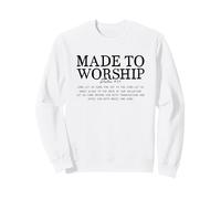 Christian Bible Verse Collection, Made for Worship Sweatshirt