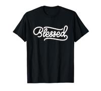 Christian Blessed Faith and Inspirational Motivational T-Shirt