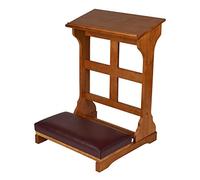 Christian Brands Repose-genoux rembourré en forme de croix - Chêne moyen, Medium, Bois