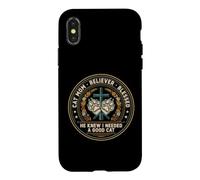Christian Cat Faith savait Que J'avais Besoin d'un Bon Chat Coque pour iPhone X/XS
