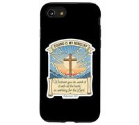 Christian Coder Coding is My Ministry Programmer Programmation Coque pour iPhone SE (2020) / 7/8