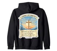 Christian Coder Coding is My Ministry Programmer Programmation Sweat à Capuche