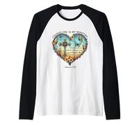 Christian Counselor Counseling is My Ministry Bible Floral Manche Raglan