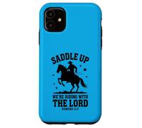Christian Cowboy Romains 6:4 Western Riding Lord Faith Coque pour iPhone 11