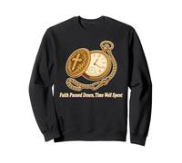 Christian Cross Faith a transmis du Temps Bien dépensé Sweatshirt