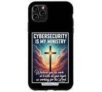 Christian Cybersecurity is My Ministtry Specialist Analyst Coque pour iPhone 11 Pro Max