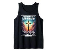 Christian Cybersecurity is My Ministtry Specialist Analyst Débardeur