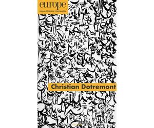 Christian Dotremont N° 1079 mars 2019 - Collectif - Revue Europe - broché - Revue