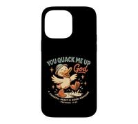 Christian Duck, tu me charlatans, Dieu, Proverbes 17:22 Coque pour iPhone 14 Pro Max