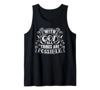 Christian Faith and Love, Harmony and Spiritual Connection Débardeur