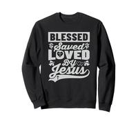 Christian Faith and Love, Harmony and Spiritual Connection Sweatshirt