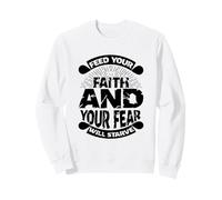 Christian Faith and Love, Harmony and Spiritual Connection Sweatshirt