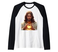 Christian Faith and Love T-Shirt Manche Raglan