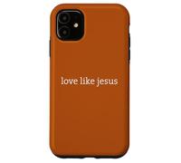 Christian Faith Believe, Love Like Jesus Minimal Design Coque pour iPhone 11