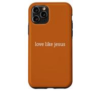 Christian Faith Believe, Love Like Jesus Minimal Design Coque pour iPhone 11 Pro