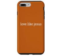 Christian Faith Believe, Love Like Jesus Minimal Design Coque pour iPhone 7 Plus/8 Plus
