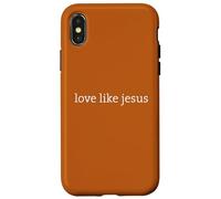 Christian Faith Believe, Love Like Jesus Minimal Design Coque pour iPhone X/XS