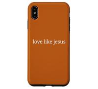 Christian Faith Believe, Love Like Jesus Minimal Design Coque pour iPhone XS Max