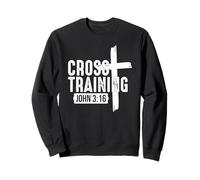 Christian Faith Believe, The Word of God, Cross Training Sweatshirt