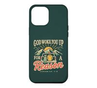 Christian Faith Mountain Sunrise (Jérémie 1:5) Coque pour iPhone 12 Pro Max